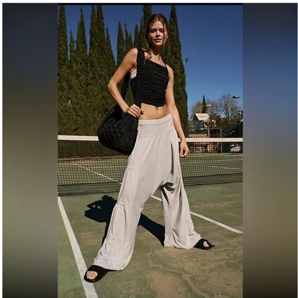 Free People Stay Low Harem Pants S - Picture 6 of 11